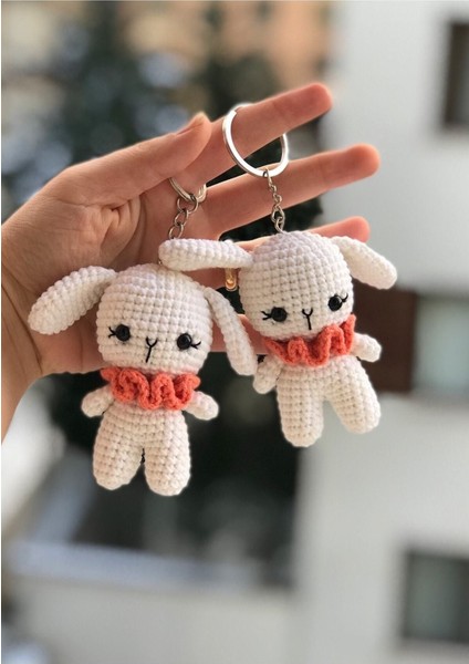 Elite Amigurumi Tavşan Anahtarlık 1 Adet