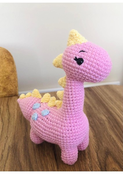 Elite Dinozor, Sevimli Renkli Dinozorlar , Amigurumi Oyuncak 1 Adet