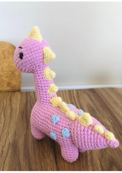 Elite Dinozor, Sevimli Renkli Dinozorlar , Amigurumi Oyuncak 1 Adet