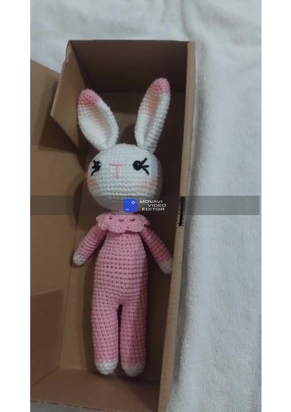 Pembe Tavşan Emzik Zinciri Çıngırak 3lü Set(Kişiye Özel Isim Yazılıyor) 1 Adet fiyatları