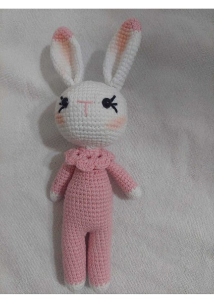 Pembe Tavşan Emzik Zinciri Çıngırak 3lü Set(Kişiye Özel Isim Yazılıyor) 1 Adet modelleri