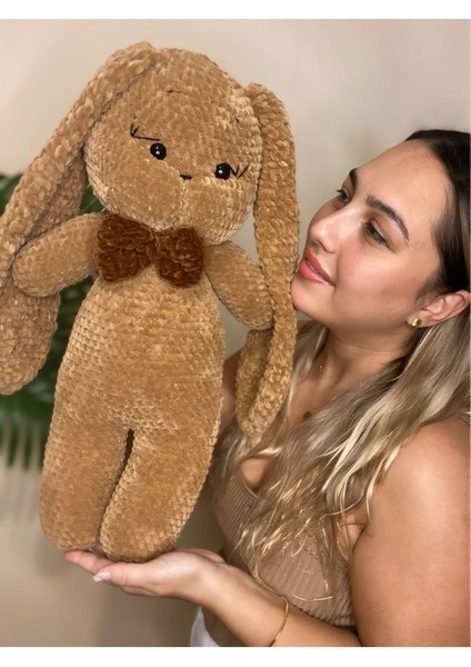 Elite 60CM El Yapımı Amigurumi Tavşan (Isim Işlemesi Yapılır) 1 Adet