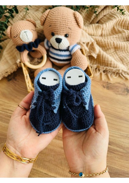 Elite Amigurumi Big Bear Set - Organik Hediyelik Oyuncak 1 Adet