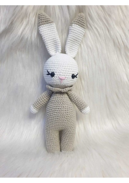 Elite Amigurumi Organik Örgü Oyuncak Tavşan 1 Adet