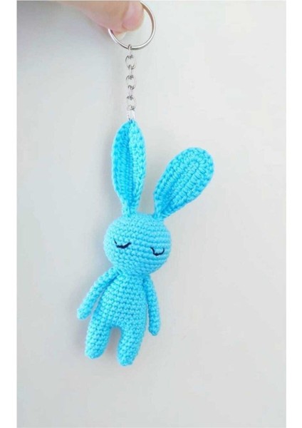 Amigurumi Tavşan Anahtarlık 1 Adet