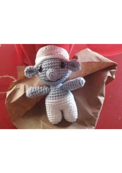 Amigurumi Şirin Anahtarlık 1 Adet
