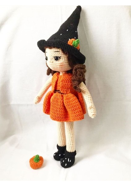 Elite Amigurumi Cadı Lily - Amigurumi Bebek 1 Adet