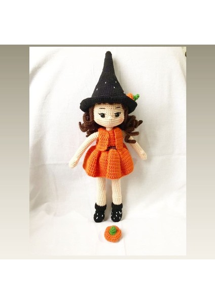 Elite Amigurumi Cadı Lily - Amigurumi Bebek 1 Adet