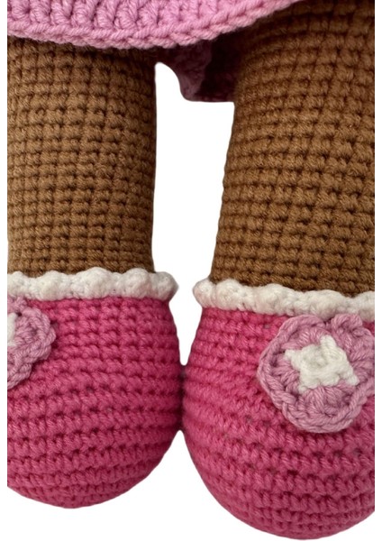 Elite Benzersiz Bebek Hediyesi Amigurumi Siyah Oyuncak Bebek 1 Adet