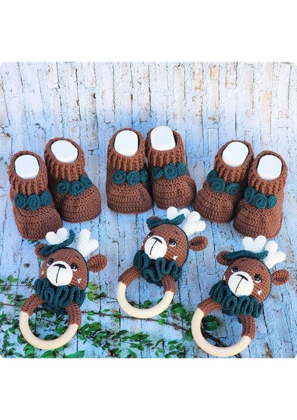 Elite Amigurumi Yushi Geyik Set 1 Adet