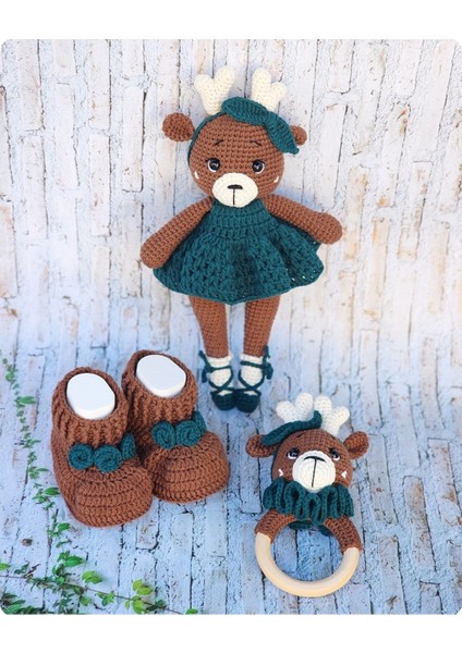 Elite Amigurumi Yushi Geyik Set 1 Adet