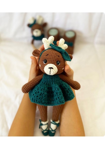 Elite Amigurumi Yushi Geyik Set 1 Adet