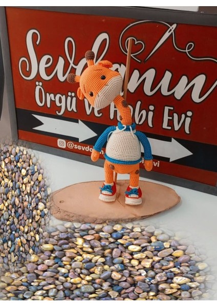 Sevimli Zürafa 1 Adet