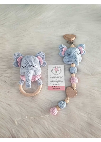 Amigurumi Organik Örgü Oyuncak Set 1 Adet