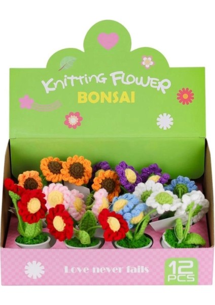 Nessiworld Fl-3 12LI Kroşe Örgü Ayçiçeği -Birliktoys 1 Adet