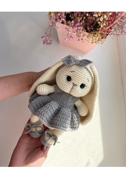 Elite Amigurumi Uzun Kulak Tavşan Linda 1 Adet