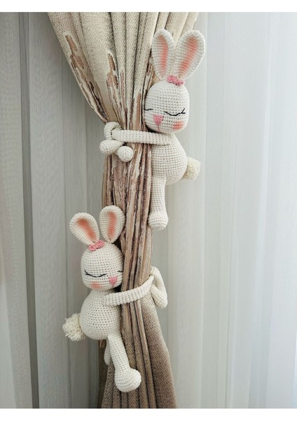 Elite Amigurumi Perde Tutucu - Tavsan Perde Tutucu 1 Adet