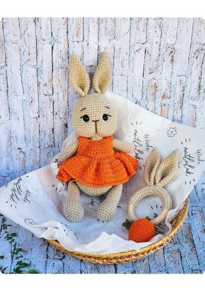 Elite Amigurumi Tavşan Pie 1 Adet