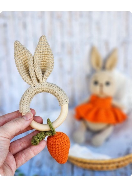 Elite Amigurumi Tavşan Pie 1 Adet