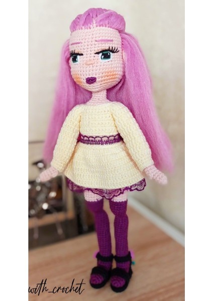 Elite Amigurumi Alara Bebek 1 Adet