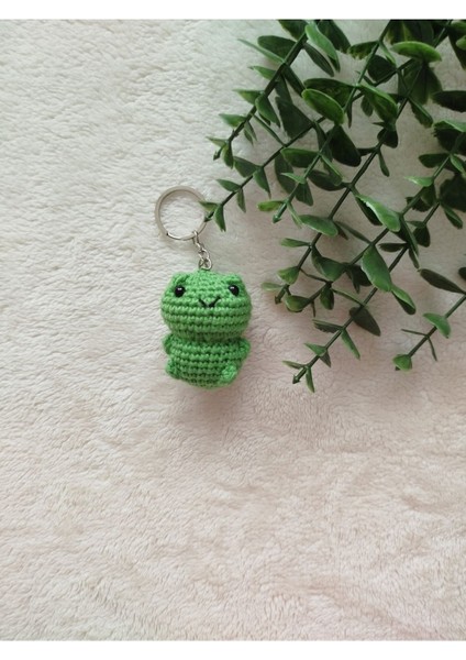 Elite Amigurumi Kurbağa Anahtarlık 1 Adet