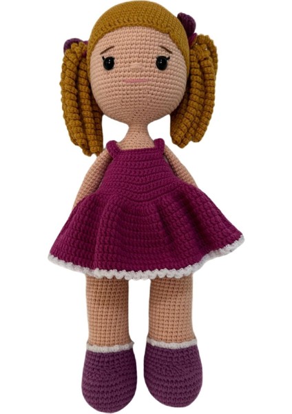 Elite Amigurumi Tığ Işi Pelüş Bebek Ilk Doğum Günü Hediyesi 1 Adet