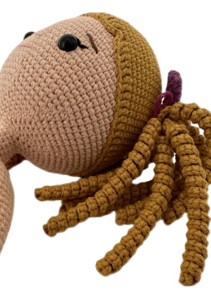 Elite Amigurumi Tığ Işi Pelüş Bebek Ilk Doğum Günü Hediyesi 1 Adet
