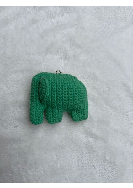 Amigurumi Fil Anahtarlık 1 Adet