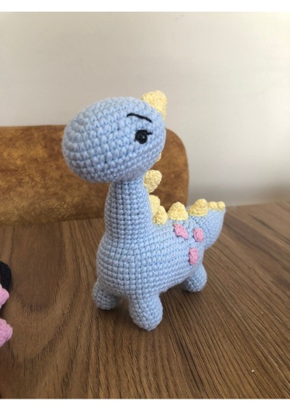 Elite Dinozor, Sevimli Renkli Dinozorlar , Amigurumi Oyuncak 1 Adet