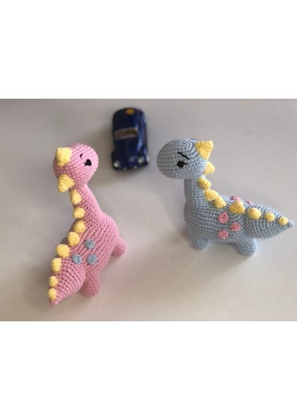 Elite Dinozor, Sevimli Renkli Dinozorlar , Amigurumi Oyuncak 1 Adet