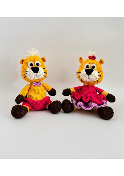 Kunduz Takımı Amigurumi Organik Oyuncak 1 Adet fiyatları