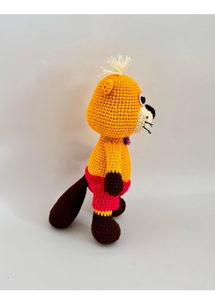 Kunduz Takımı Amigurumi Organik Oyuncak 1 Adet indirimleri