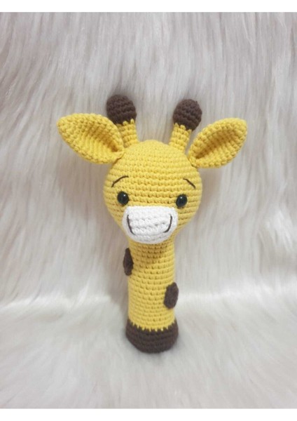 Elite Amigurumi Organik Örgü Oyuncak Çıngırak 1 Adet