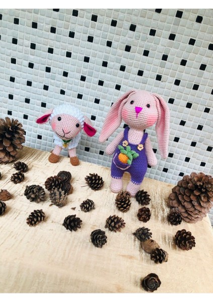 Elite Amigurumi Havuclu Tavsan 1 Adet