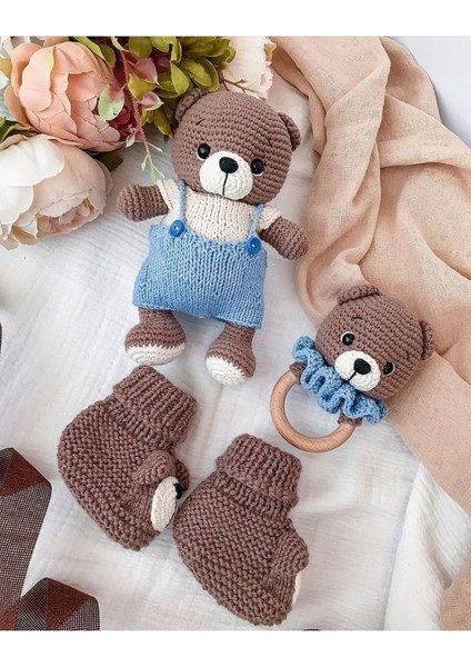 Elite Amigurumi 3lu Ayicik Set 1 Adet