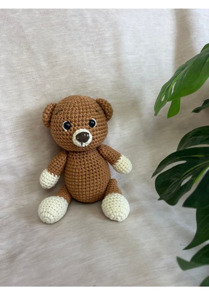 Amigurumi Minik Hayvanlar Serisi Destekli Oturabilir (At Buzağı Tilki Rakun Leopar Fil Maymun) 1 Adet fiyatları