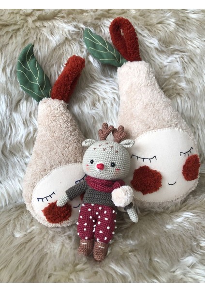 Amigurumi Geyik Kırlent Set 1 Adet fırsatları