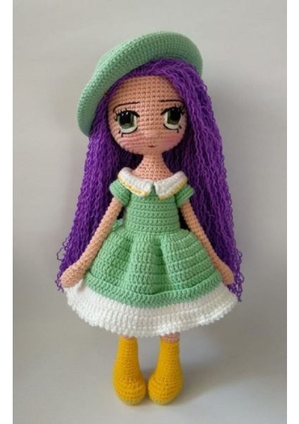 Amigurumi Organik Bella Bebek 1 Adet