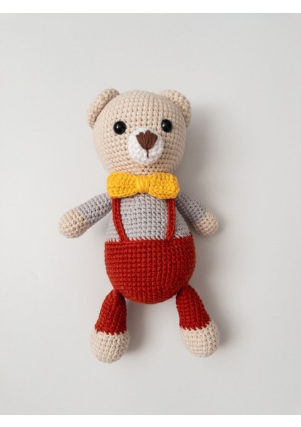 Amigurumi Ayıcık Uyku Arkadaşı Oyuncak 1 Adet