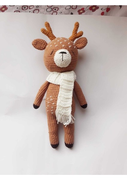 Elite Kahve Ria Geyik Set - Amigurumi Set - Amigurumi Oyuncak 1 Adet