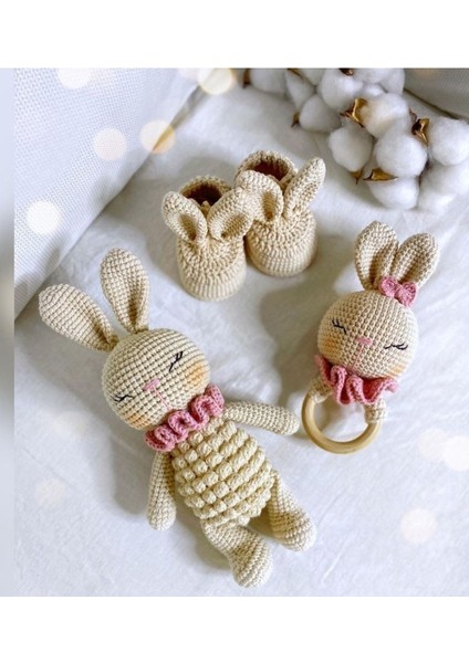 Elite Amigurumi T14 Tavşan 3lü Set 1 Adet