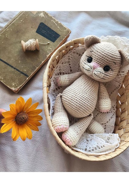 Elite Amigurumi Tombik Kedi Tobi 1 Adet