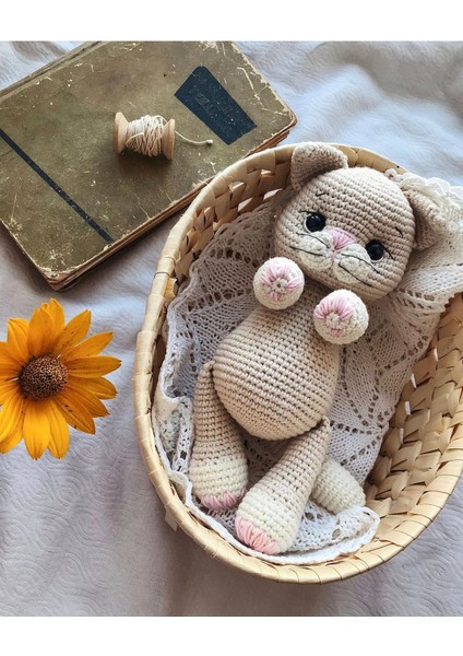 Elite Amigurumi Tombik Kedi Tobi 1 Adet
