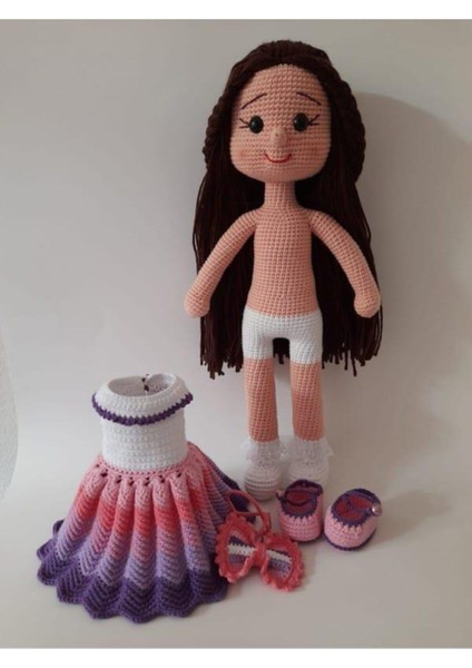 Lavanta Karnavalı Bebek Amigurumi Organik Oyuncak 1 Adet fiyatları