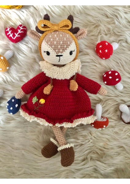 Amigurumi Geyik Oyuncak Christmas 1 Adet fiyatları