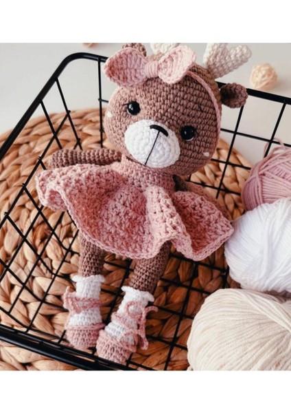 Elite Amigurumi Geyik Lily 1 Adet