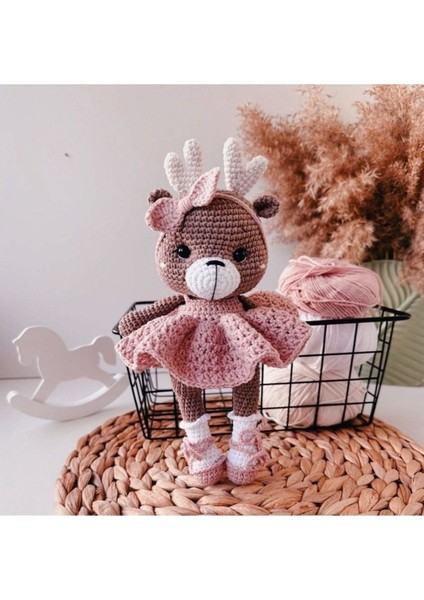 Elite Amigurumi Geyik Lily 1 Adet