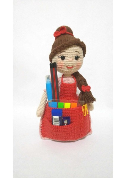 Sanatkar Bebek Amigurumi Organik Oyuncak 1 Adet