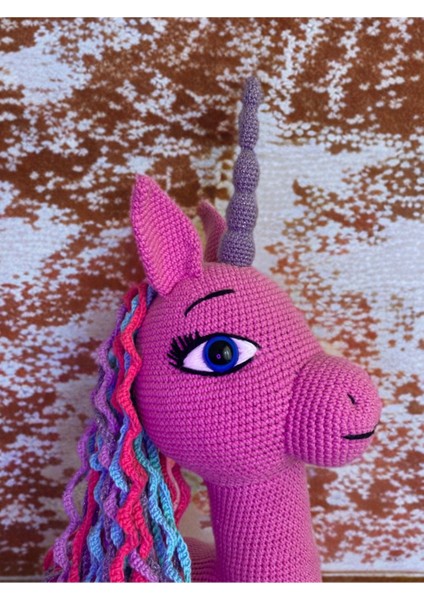 Elite Amigurumi Unicorn 40CM Pembe 1 Adet