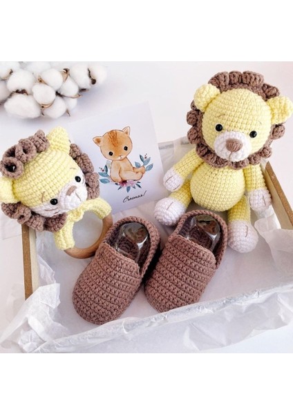Elite Amigurumi Minnos Aslan Set 1 Adet